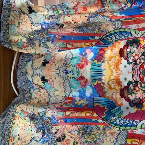 Camilla Kaftan Dress - a stunner , beautiful colours , one size fits all - Picture 6 of 9